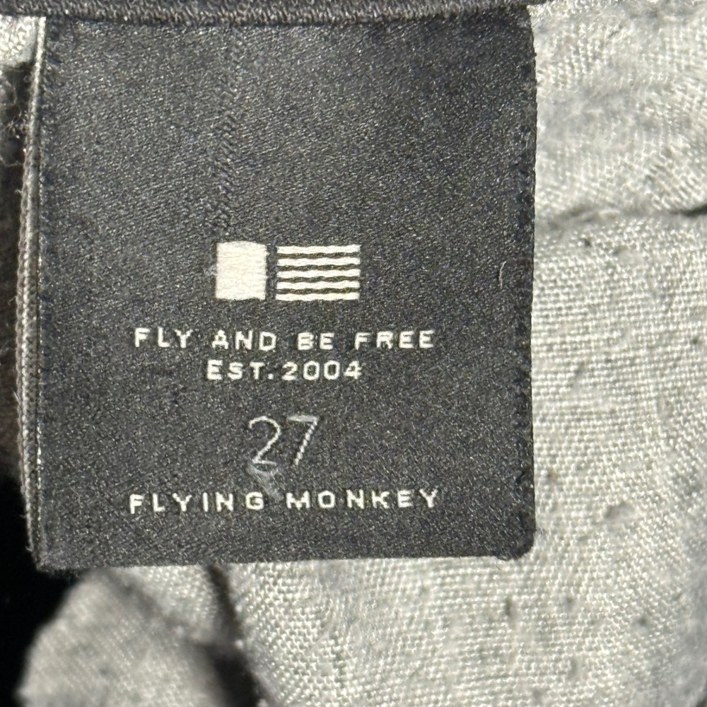 Flying Monkey High Rise Ankle Skinny Jeans‎ Size 27 Black Denim Pants - Picture 4 of 13